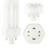 18W Compact fluorescent bulb, 3U, GX24Q-2 Base, 4 Pin, 2700K