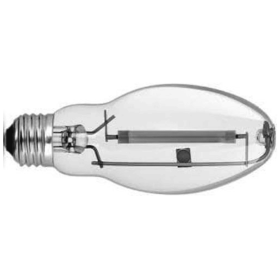 100W ED17 Sharp Clear High Pressure Sodium E26 Medium Base HID Light Bulb