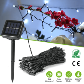 LED Solar Fairy String Lights (Option: Style1)